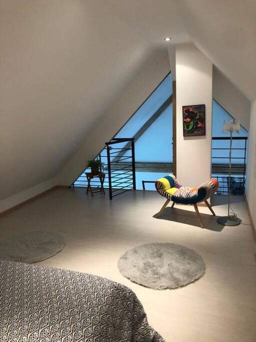 Maison D'Architecte Situee Sur La Route Des Vins Шатнуа Экстерьер фото