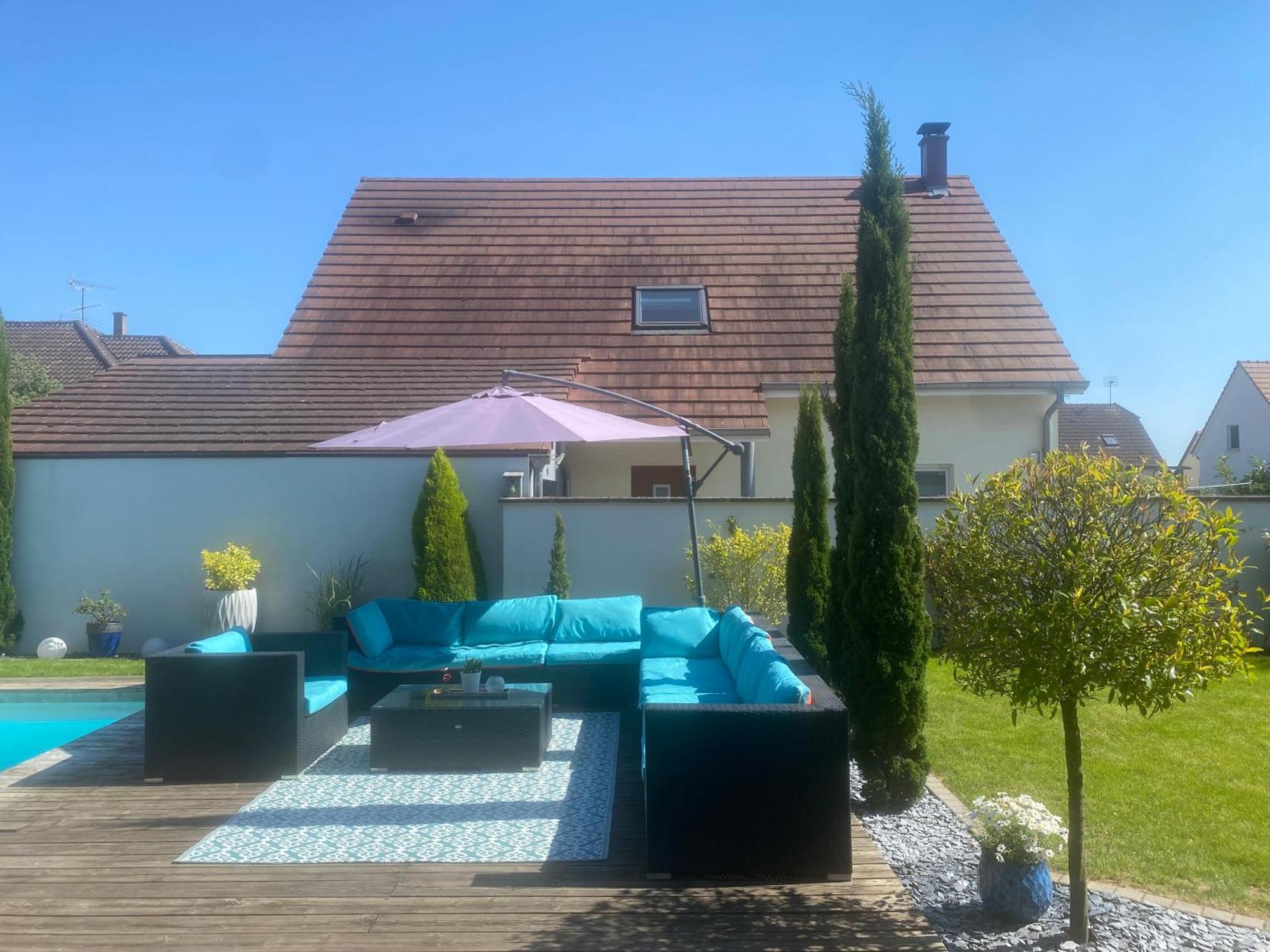 Maison D'Architecte Situee Sur La Route Des Vins Шатнуа Экстерьер фото